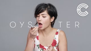 100 people eat a raw oyster | keep it 100 | cut 100 people eat a raw oyster | keep it 100 | cut