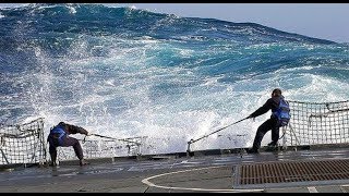 The greatest storm in the world 2017, big waves 20 m The greatest storm in the world 2017, big waves 20 m