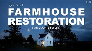 Farmhouse restoration | entryway shoe storage & closet | ep. 15 | Farmhouse restoration | entryway shoe storage & closet | ep. 15 |