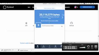 Byteball bytes airdrop for steemit users from $5 to $160 Byteball bytes airdrop for steemit users from $5 to $160