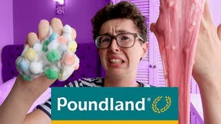 Poundshop slime challenge Poundshop slime challenge