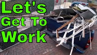 Make money from scrap metal - construction dumpster payday Make money from scrap metal - construction dumpster payday