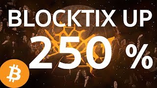 Blocktix to the moon! Blocktix up 250%! (technical analysis) Blocktix to the moon! Blocktix up 250%! (technical analysis)
