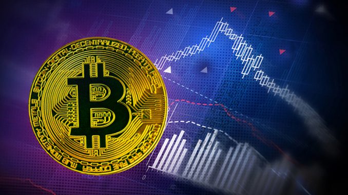 Bitcoin with chart Bitcoin with chart