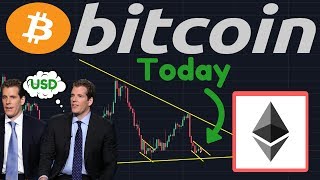 Btc ready to move? | ethereum is falling, two support lines i'm watching! | winklevoss news Btc ready to move? | ethereum is falling, two support lines i'm watching! | winklevoss news