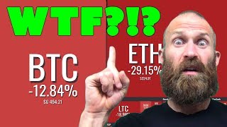 Why are bitcoin & crypto prices crashing??? Wtf?!? Why are bitcoin & crypto prices crashing??? Wtf?!?