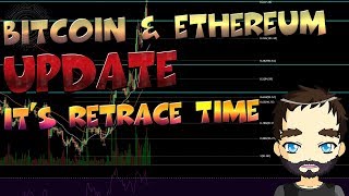 Bitcoin and ethereum update - we should retrace here on both eth and btc Bitcoin and ethereum update - we should retrace here on both eth and btc