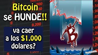 Bitcoin se hunde, va a caer a los $1. 000 dolares? Operación dragón slayer? Bitcoin se hunde, va a caer a los $1. 000 dolares? Operación dragón slayer?