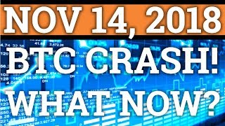 Huge bitcoin btc + cryptocurrency crash! Why? How low will it go? (day trading + price + news 2018) Huge bitcoin btc + cryptocurrency crash! Why? How low will it go? (day trading + price + news 2018)