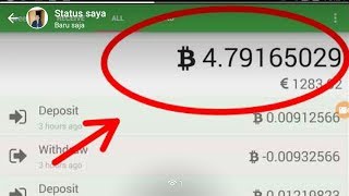 Cara mendapat banyak bitcoin di android gratis dan mudah #hemat data celuler Cara mendapat banyak bitcoin di android gratis dan mudah #hemat data celuler