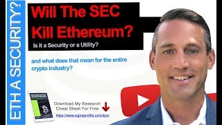 Will the sec kill ethereum? Will the sec kill ethereum?