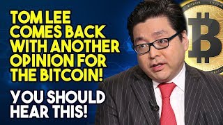 Tom lee comes back with another opinion for the bitcoin! You should hear this! Tom lee comes back with another opinion for the bitcoin! You should hear this!