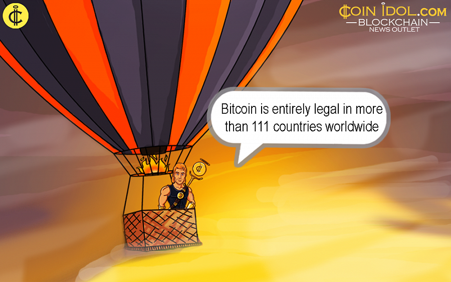Bitcoin is entirely legal in more than 111 countries worldwide Bitcoin is entirely legal in more than 111 countries worldwide