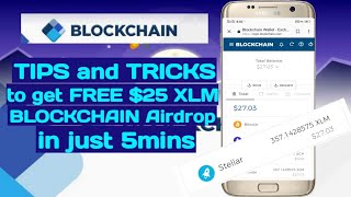 Blockchain - tips and tricks to claim free $25 xlm (stellar) airdrop Blockchain - tips and tricks to claim free $25 xlm (stellar) airdrop