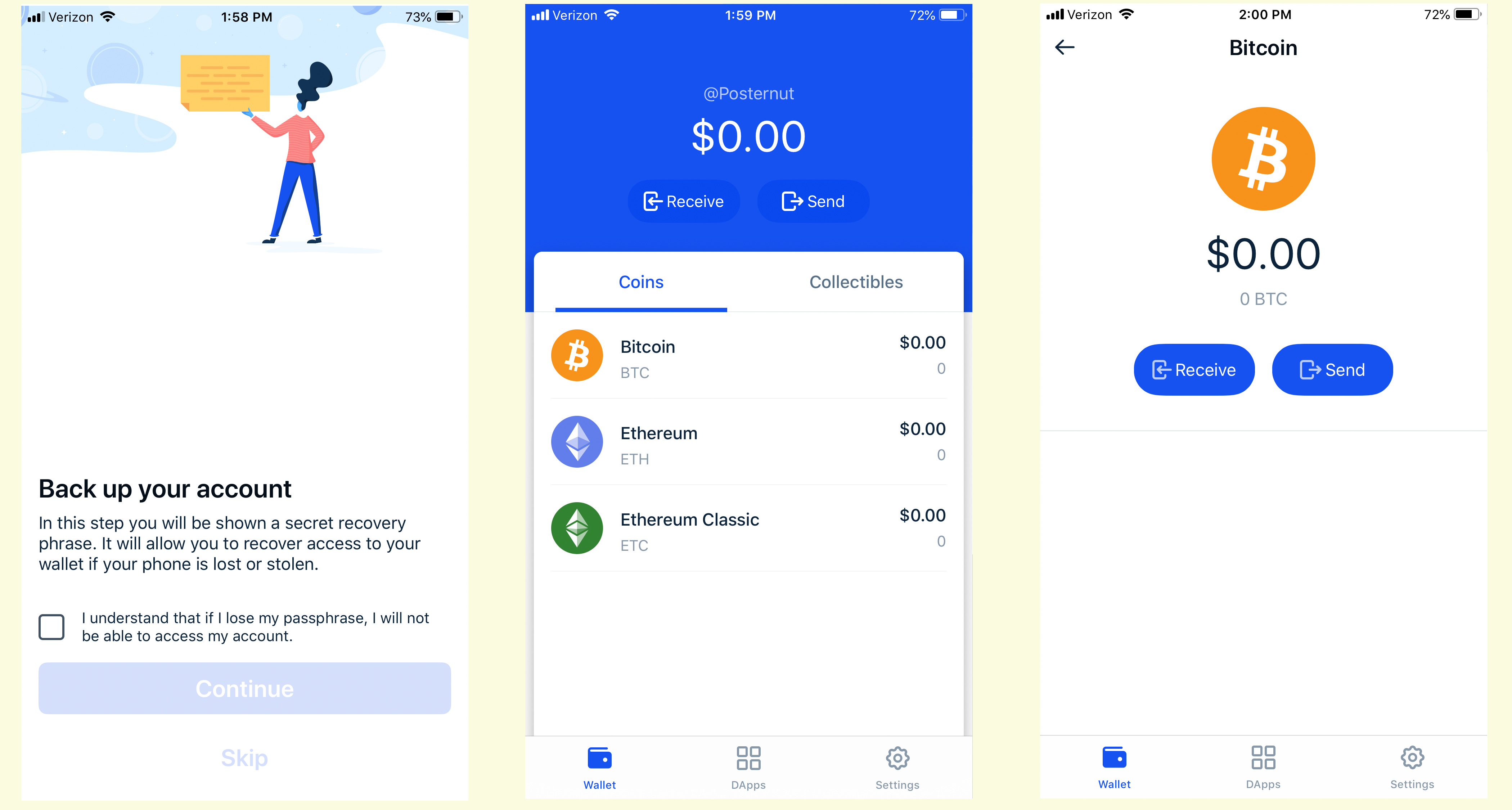 Coinbase noncustodial wallet adds btc support and plans to add more assets Coinbase noncustodial wallet adds btc support and plans to add more assets