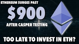 Ethereum price surges with casper protocol | how high will ethereum go? Ethereum price surges with casper protocol | how high will ethereum go?
