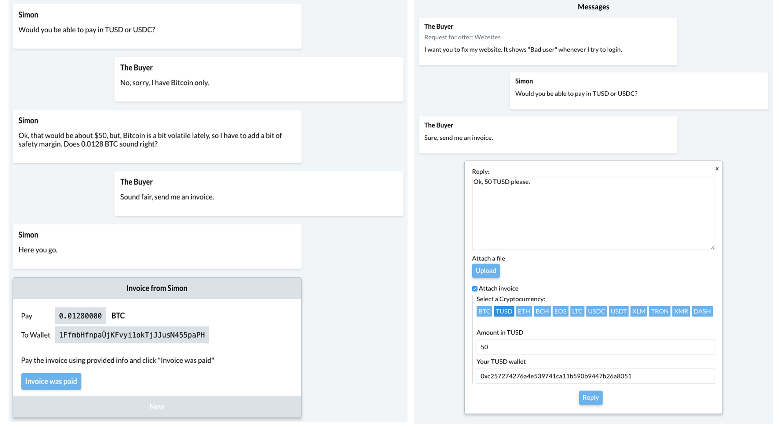 New freelancing platform supports 12 different cryptocurrencies New freelancing platform supports 12 different cryptocurrencies