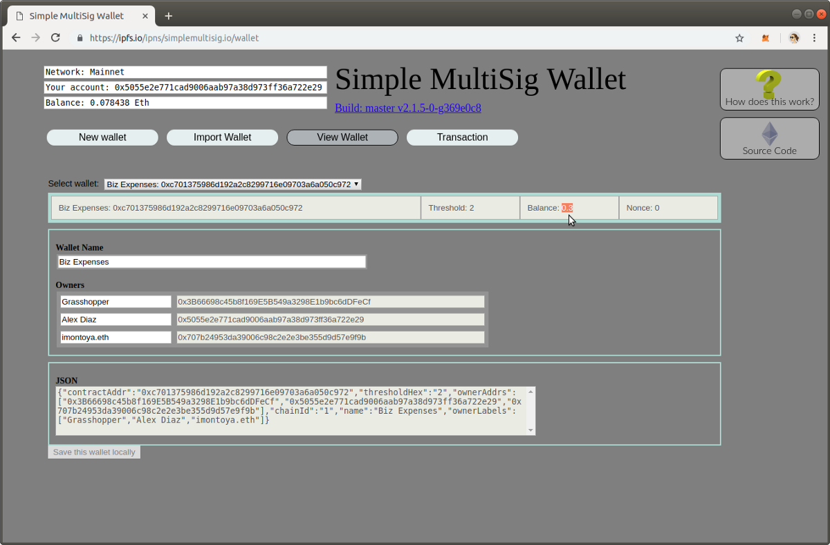 Simple multisig — step by step – alejandro diaz – medium Simple multisig — step by step – alejandro diaz – medium