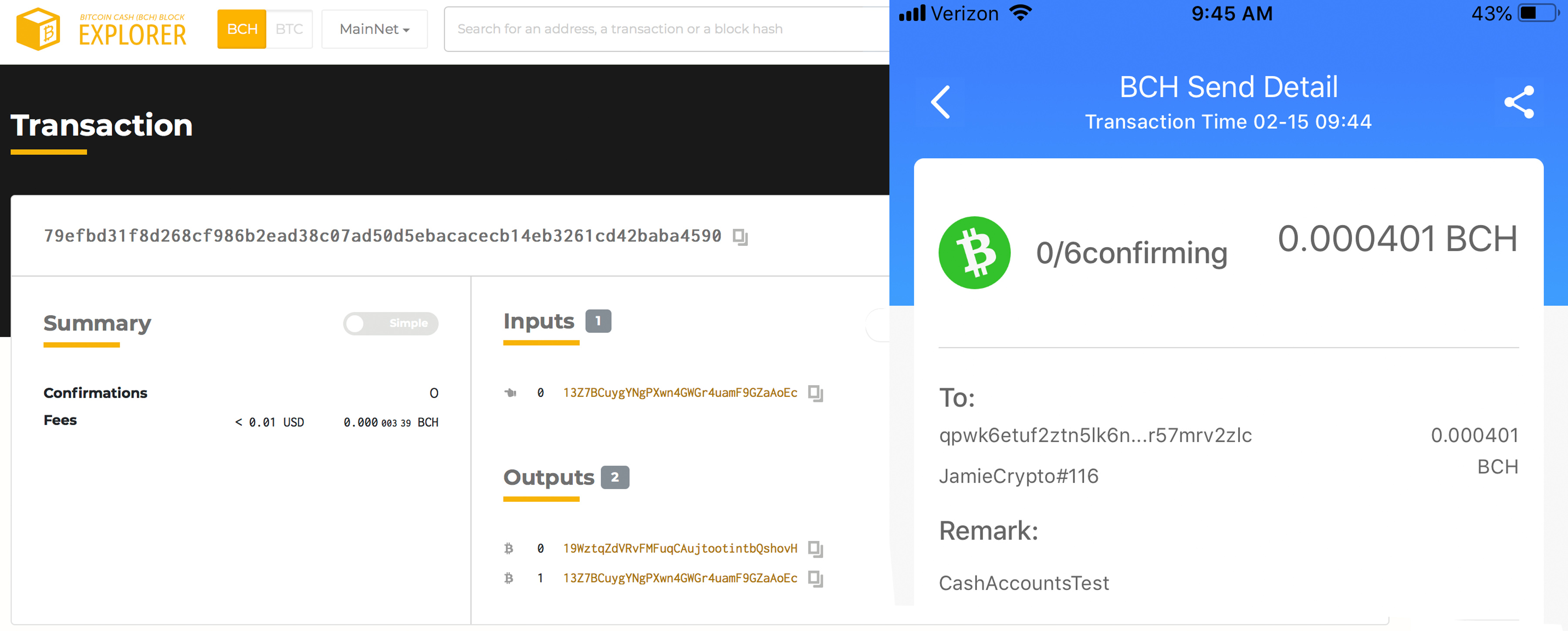 Bitcoin cash-focused ifwallet implements cash accounts name system Bitcoin cash-focused ifwallet implements cash accounts name system