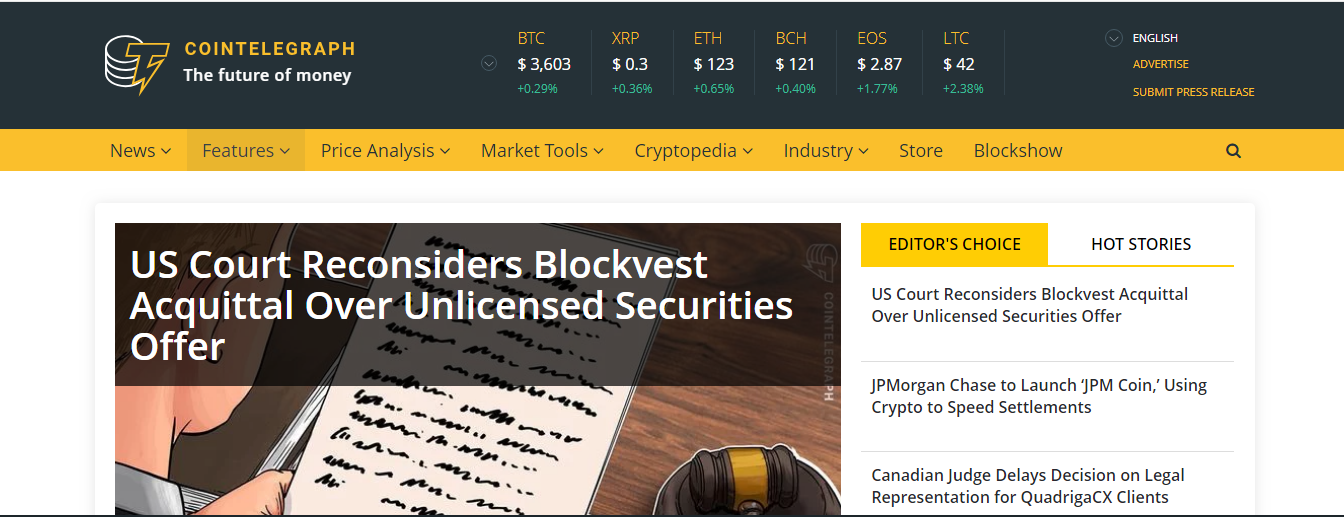 Top 10 crypto news websites every investor should read. Top 10 crypto news websites every investor should read.