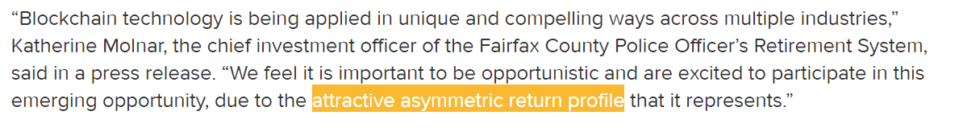 Asymmetric risk Asymmetric risk