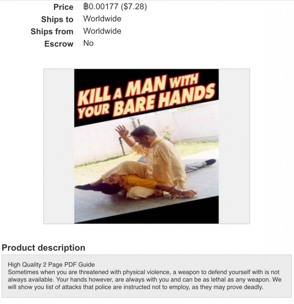 A select goods you can purchase on the darknet with cryptocurrency A select goods you can purchase on the darknet with cryptocurrency