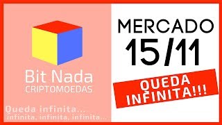 Mercado de cripto! 15/11 bitcoin e sua queda infinita! / #cypherpunks Mercado de cripto! 15/11 bitcoin e sua queda infinita! / #cypherpunks