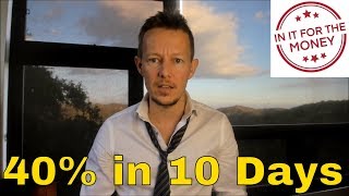 Bitcoin down 40% in 10 days | what i'm doing Bitcoin down 40% in 10 days | what i'm doing