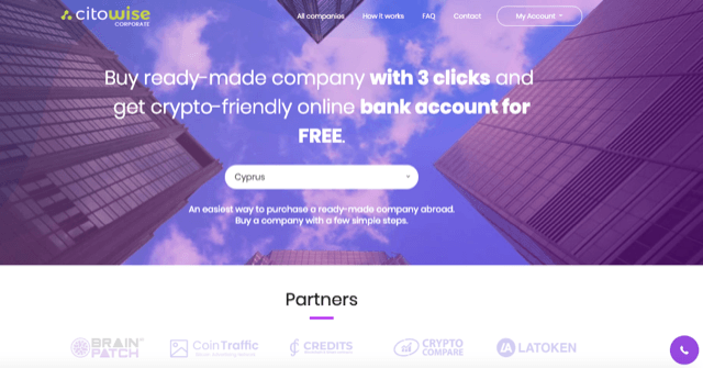 Citowise launches first platform that lets users acquire a company with bitcoin Citowise launches first platform that lets users acquire a company with bitcoin