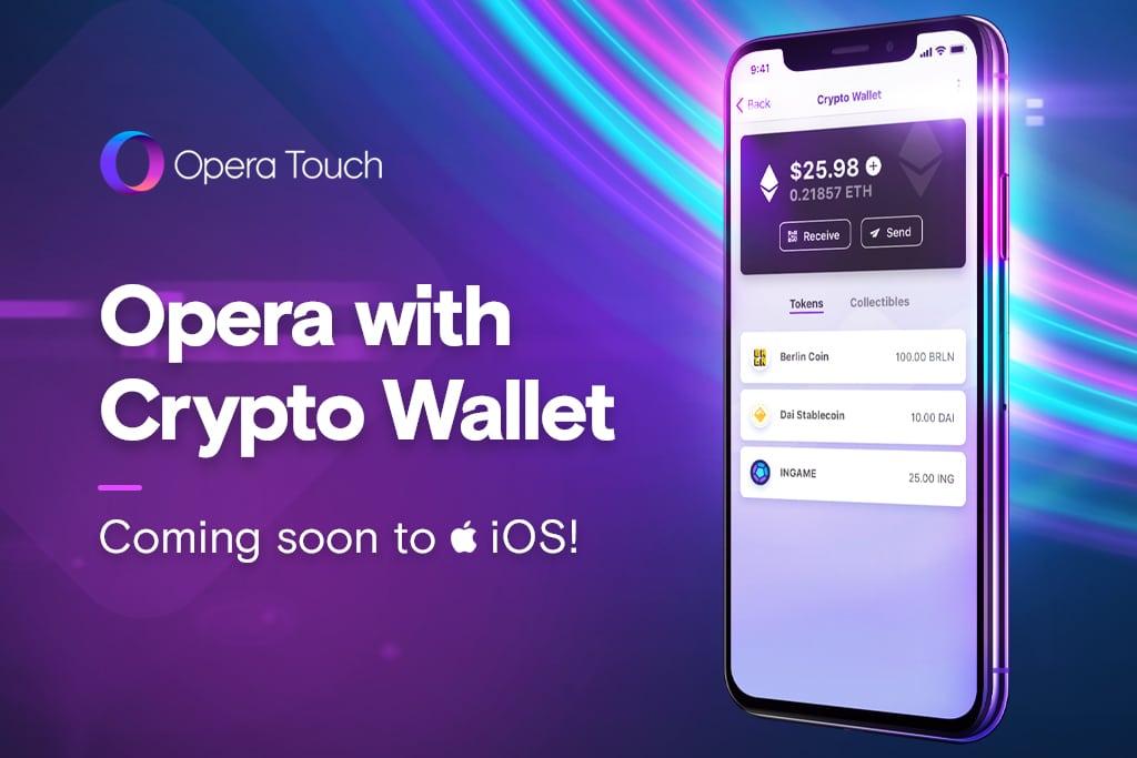 Opera touch browser featuring crypto wallet to arrive on ios platform Opera touch browser featuring crypto wallet to arrive on ios platform