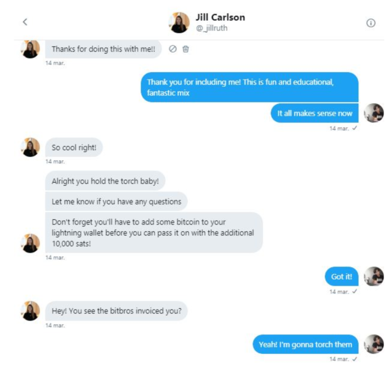 ‘i’m freaking out’: how it feels to hold the bitcoin lightning torch ‘i’m freaking out’: how it feels to hold the bitcoin lightning torch