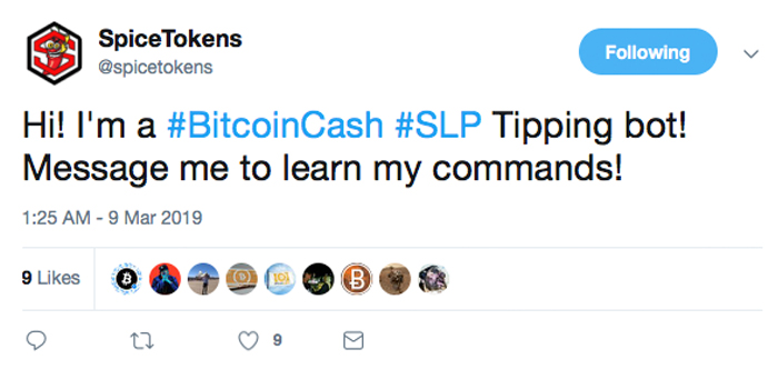Bchpls. Io platform and a telegram tip bot now support slp tokens Bchpls. Io platform and a telegram tip bot now support slp tokens