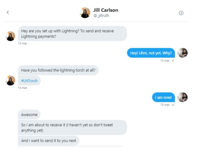‘i’m freaking out’: how it feels to hold the bitcoin lightning torch ‘i’m freaking out’: how it feels to hold the bitcoin lightning torch