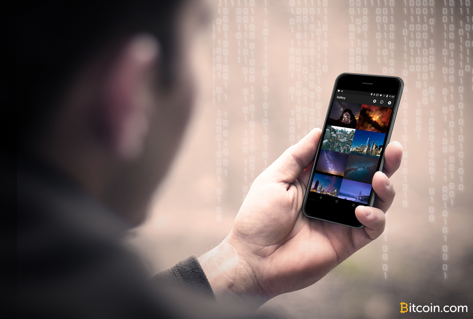 This photo gallery app is a bch light wallet in disguise This photo gallery app is a bch light wallet in disguise