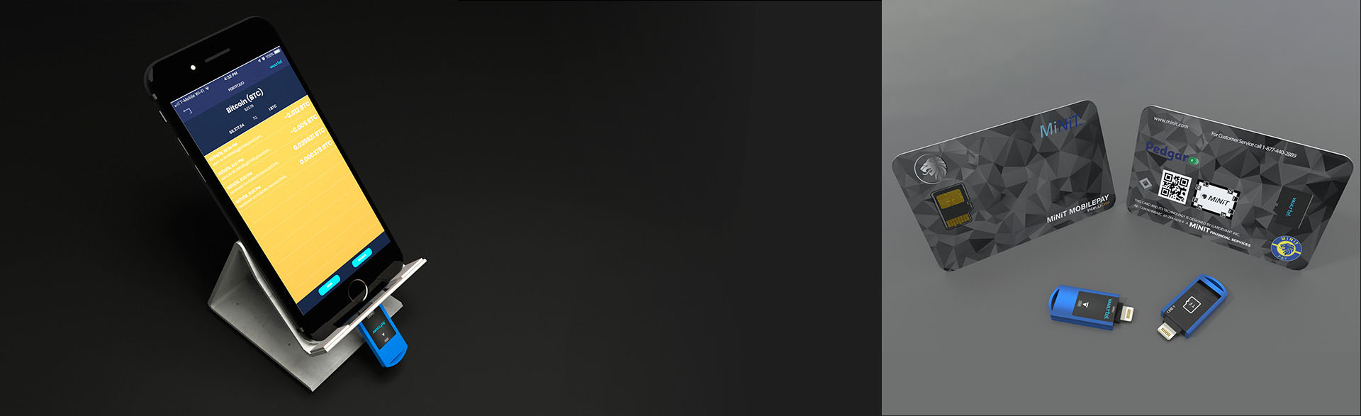 This new hardware wallet fits into a smartphone sim tray This new hardware wallet fits into a smartphone sim tray