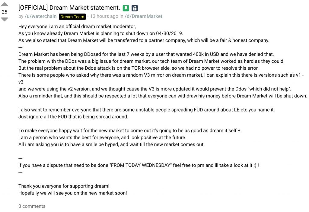 The darknet’s largest marketplace is closing – but a replacement is on its way The darknet’s largest marketplace is closing – but a replacement is on its way