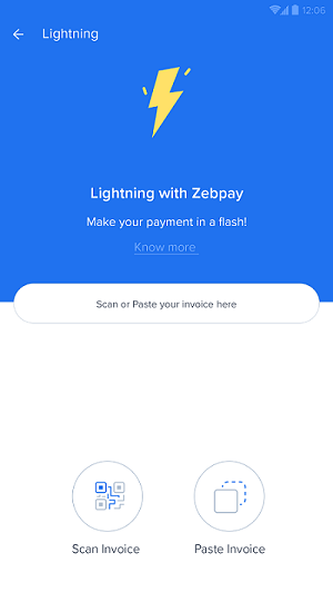 Zebpay becomes first exchange to add lightning payments for all users Zebpay becomes first exchange to add lightning payments for all users