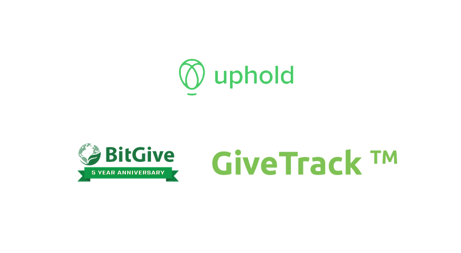 Crypto donation platform givetrack by bitgive now live on uphold Crypto donation platform givetrack by bitgive now live on uphold