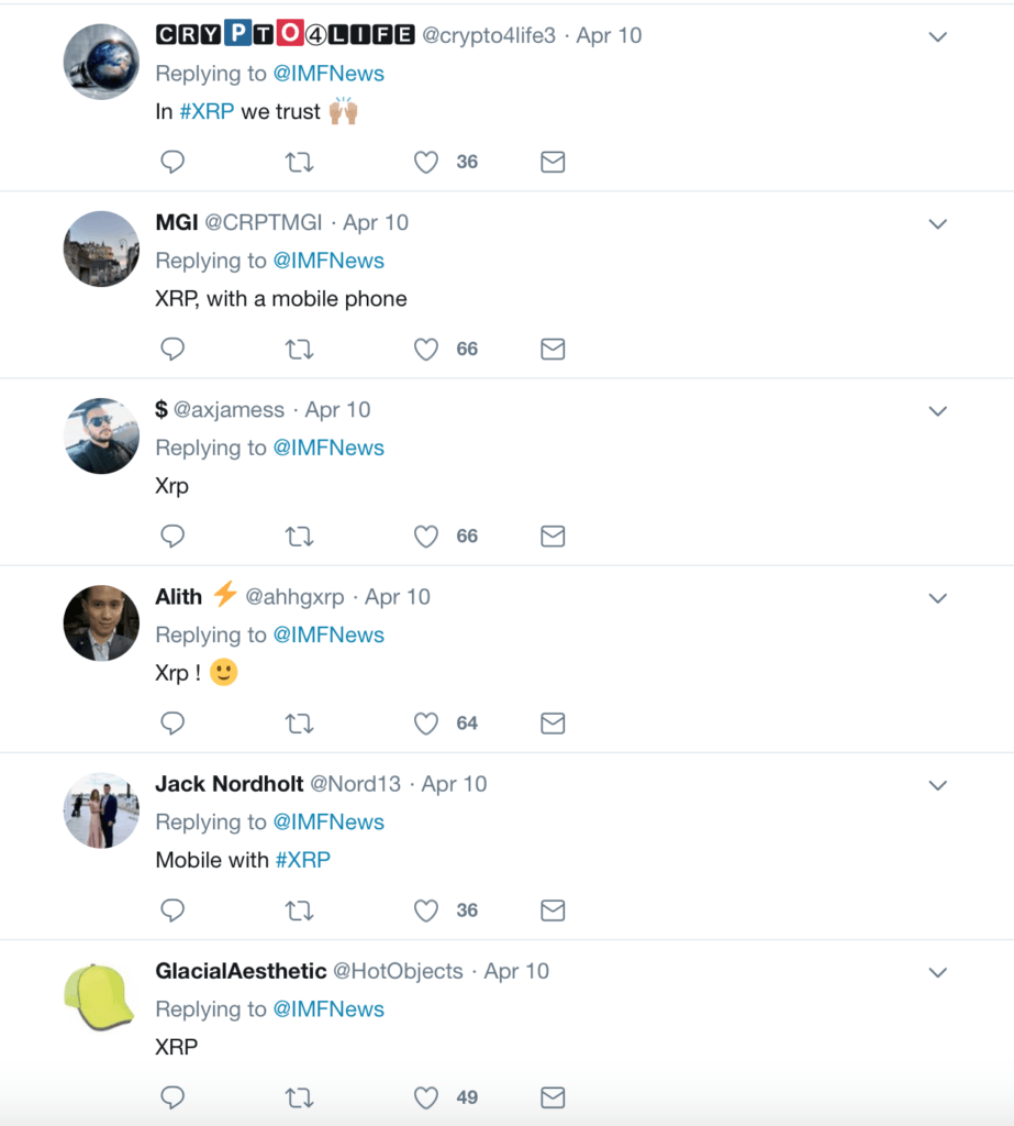 Cryptocurrency slays cash and cards as lunch money in imf twitter poll Cryptocurrency slays cash and cards as lunch money in imf twitter poll