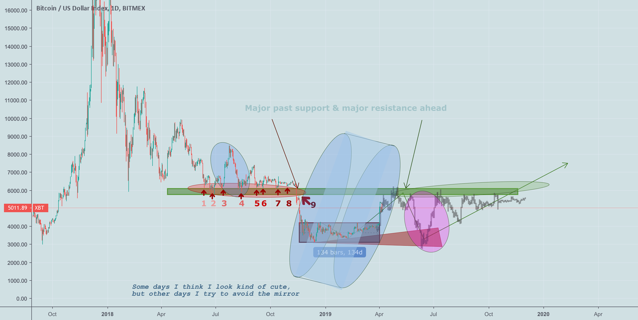 The cat theory & the major resistance ahead - bitcoin is feline The cat theory & the major resistance ahead - bitcoin is feline