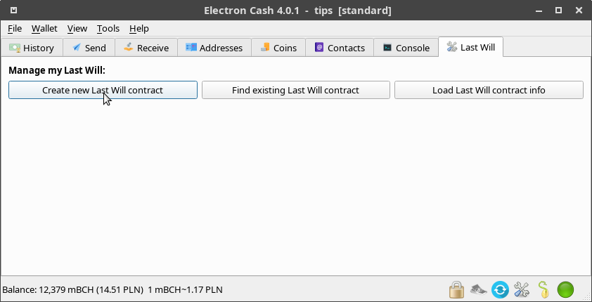 Last will platform allows your loved ones to inherit your bch Last will platform allows your loved ones to inherit your bch