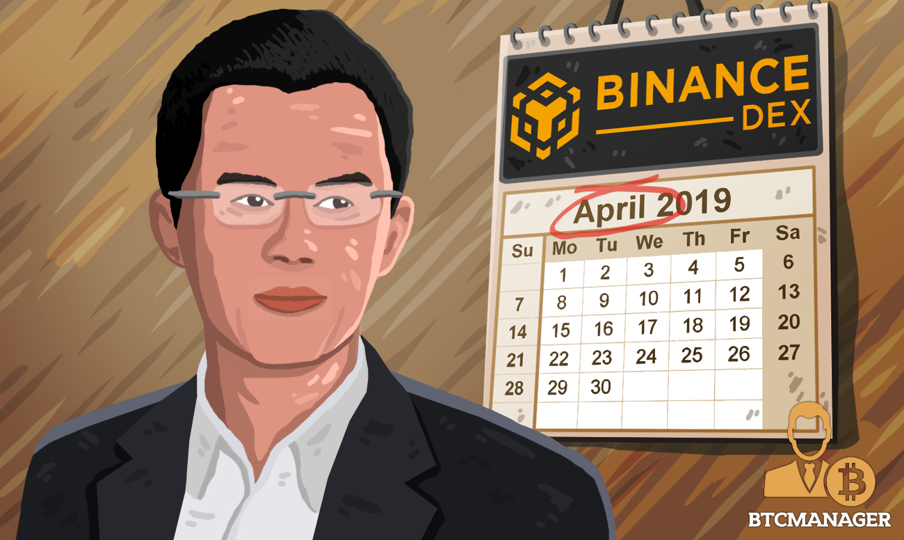 Binance dex and singapore fiat-to-crypto exchange coming this april Binance dex and singapore fiat-to-crypto exchange coming this april