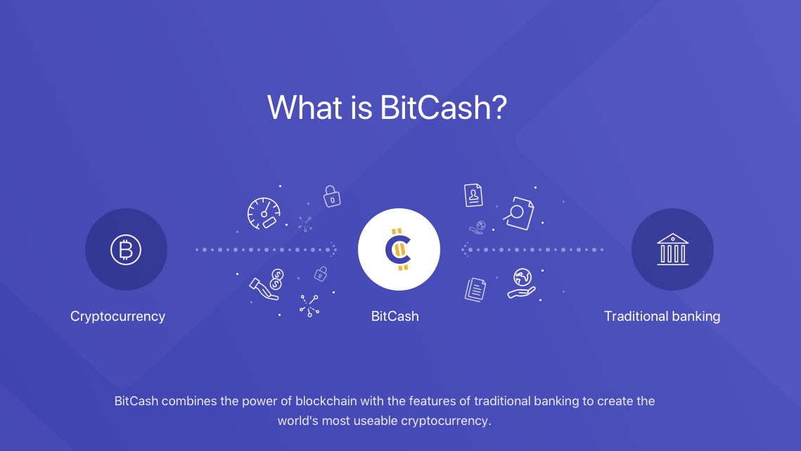 Pr: bitcash offers fiat banking tools and stability Pr: bitcash offers fiat banking tools and stability