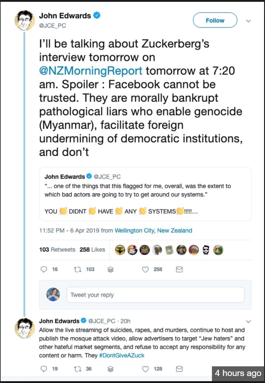 ‘morally bankrupt pathological liars’ – nz privacy chief rips apart facebook ‘morally bankrupt pathological liars’ – nz privacy chief rips apart facebook