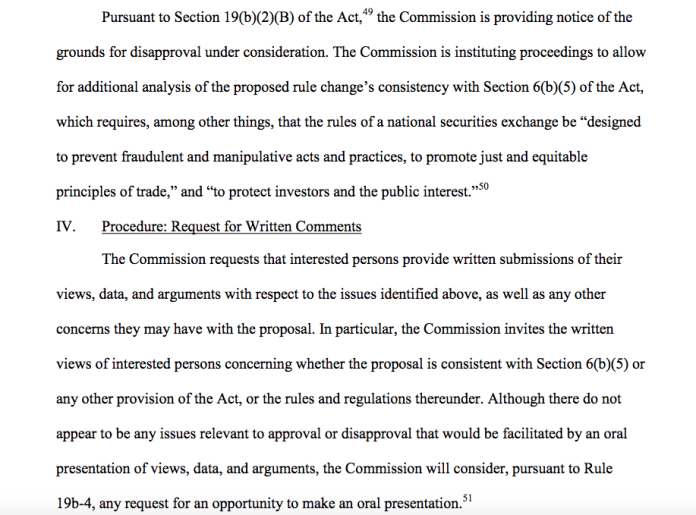 Sec postpones verdict on etf; final decision set for october 2019 | Sec postpones verdict on etf; final decision set for october 2019 |