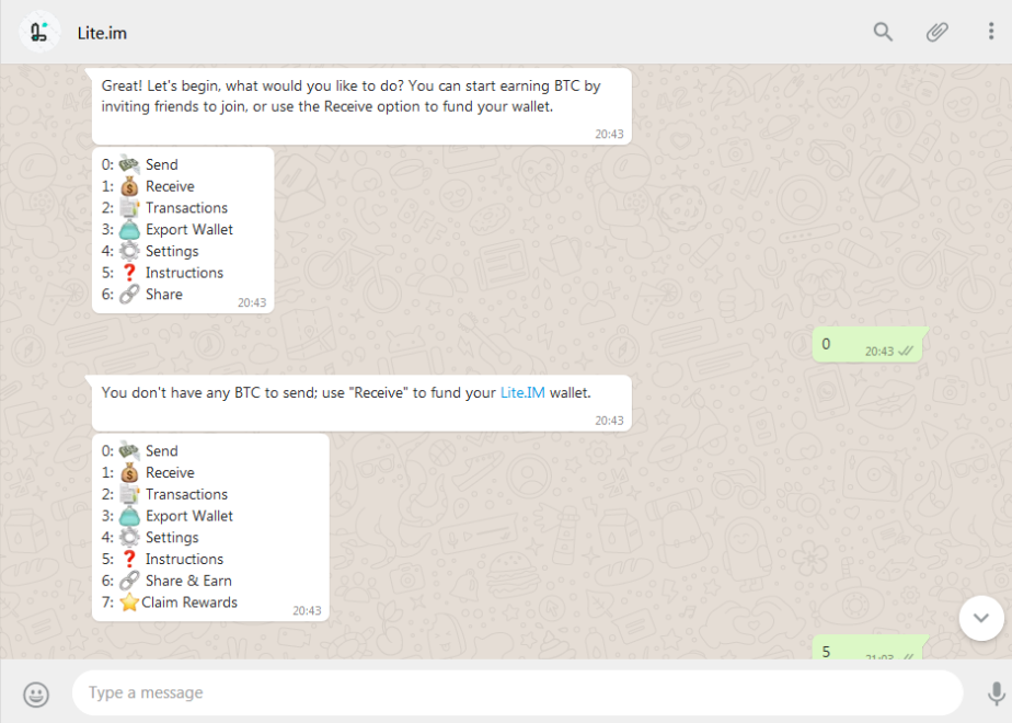 You can now send and receive bitcoin on whats app Send and receive bitcoin via whatsapp