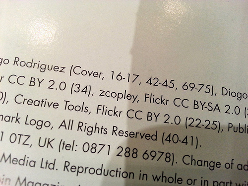 My credit in bitcoin magazine Tags