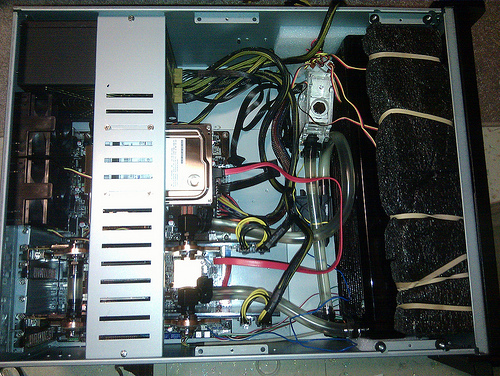 Water cooled bitcoin miner Tags