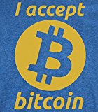 I accept bitcoin t-shirt-funny money shirt-xxl-heather royal I accept bitcoin t-shirt-funny money shirt-xxl-heather royal