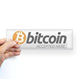 Cafepress - bitcoins-7 sticker (bumper) - 10"x3" rectangle bumper sticker car decal Cafepress - bitcoins-7 sticker (bumper) - 10"x3" rectangle bumper sticker car decal